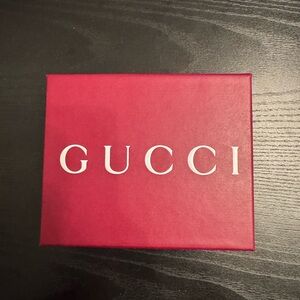 Mens Gucci 428727DJ20T GG Marmont Leather Bifold Wallet - Black **BRAND NEW**